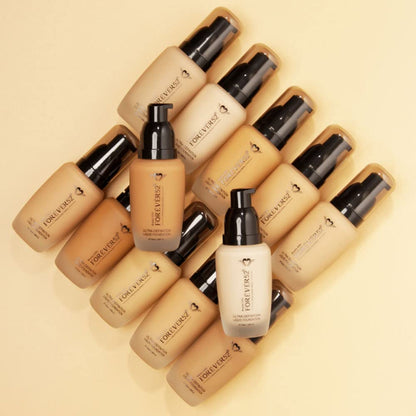 Forever52 Ultra Definition Matte Foundation Cream - Full Coverage, Paraben-Free, All shades